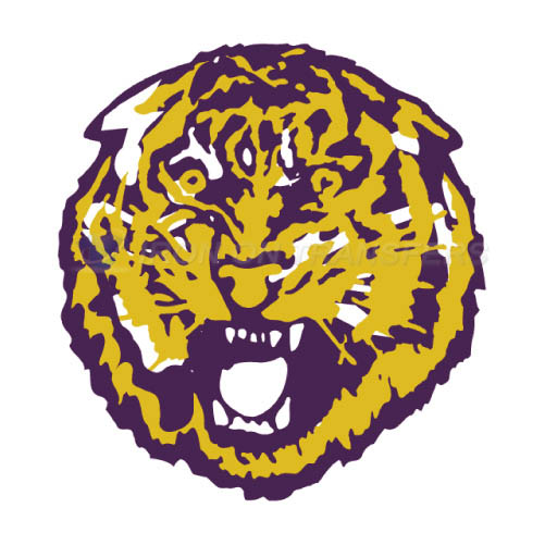 LSU Tigers Logo T-shirts Iron On Transfers N4915 - Click Image to Close